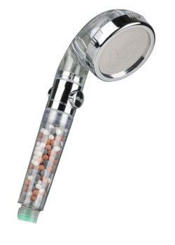 HydroShower Mineral-Duschsystem, neu mit 3 Stufen Auswahl und Stop-Funktion.