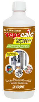 Vepocalc Espresso 1000 ml natürlicher Entkalker extra schonend und ergiebig 100% biologisch