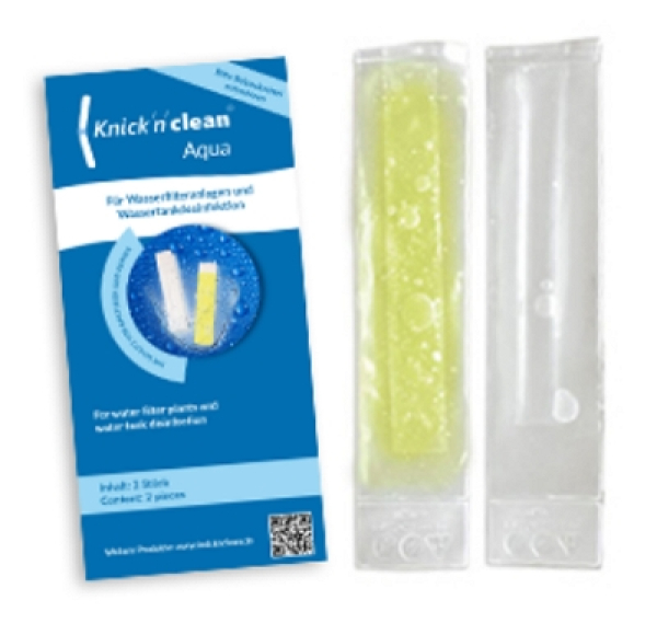 Knick’n’clean® aqua für Wasserfilteranlagen