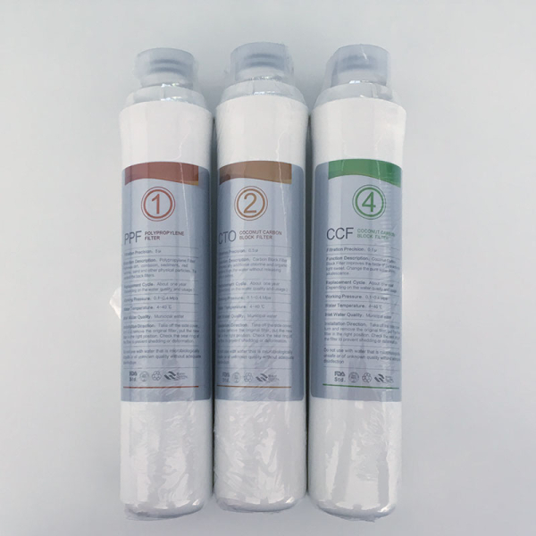 Quick Change Filtersatz für Hydro-3 Auftischosmoseanlage 90 GPD